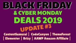 Best Black Friday Deals 2019 | Content Samurai (Vidnami) 40% Discount | Code Canyon | Glorify