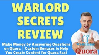 Warlord Secrets Review – How to Make Money by Answering Questions on Quora