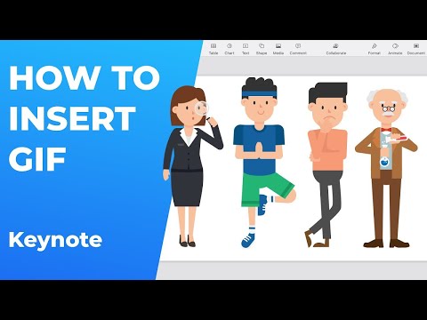 How to Insert GIF in Apple Keynote
